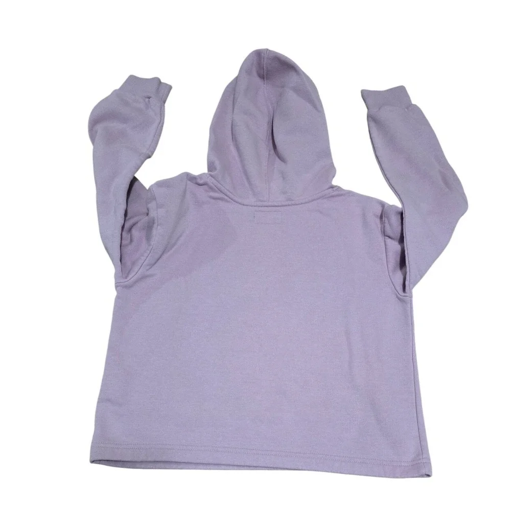 Converse Kids Girls Lavender Purple Chuck Taylor Logo Hoodie Size L 12-13 Yrs